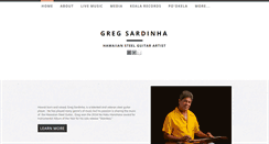 Desktop Screenshot of gregsardinha.com